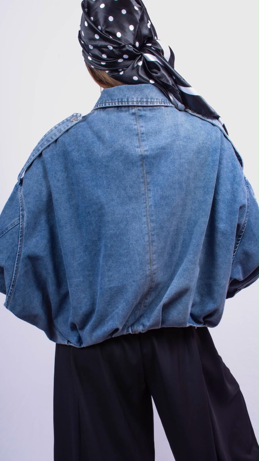 Veste en jean oversize