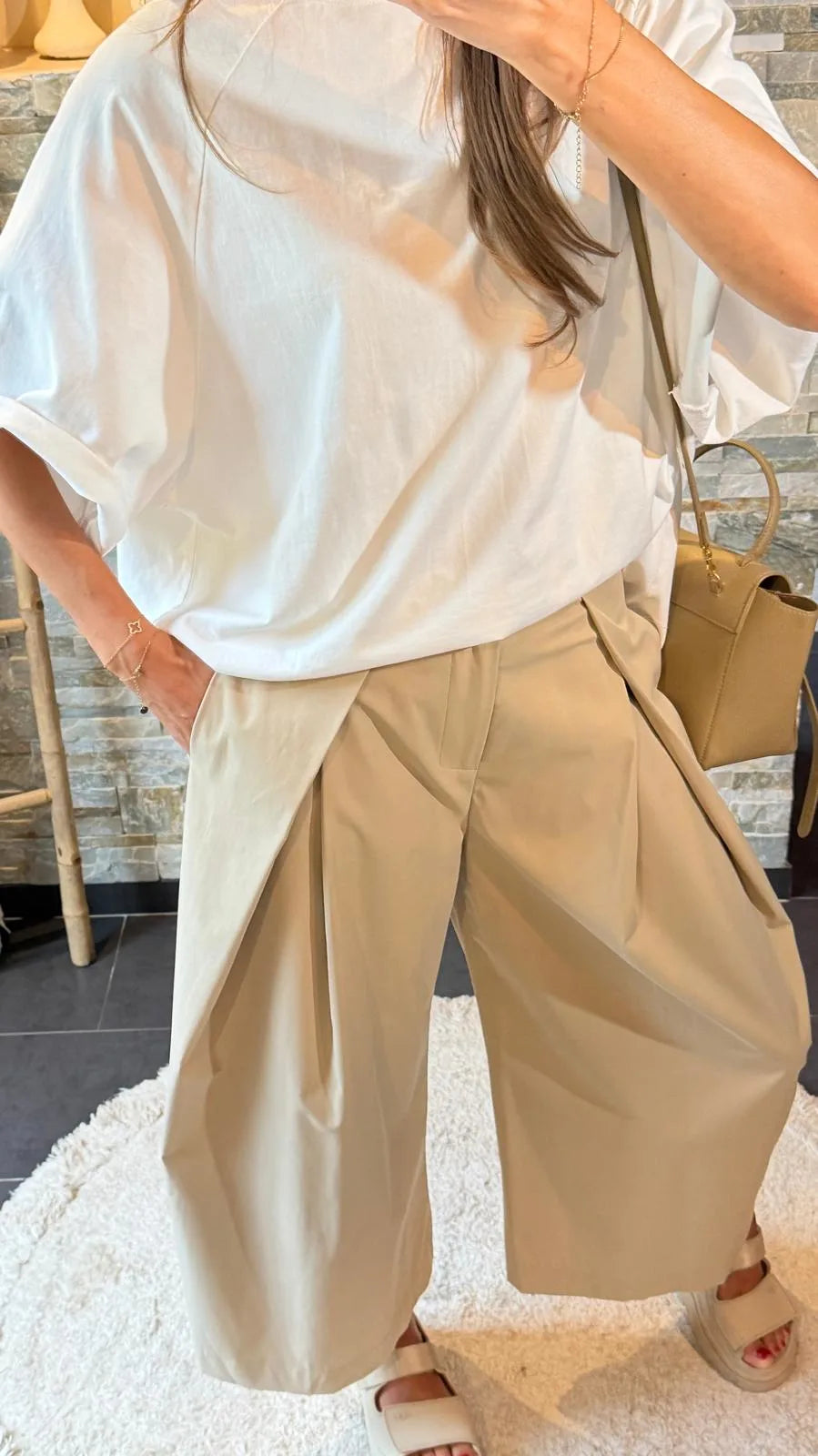 T-Shirt oversize Blanc