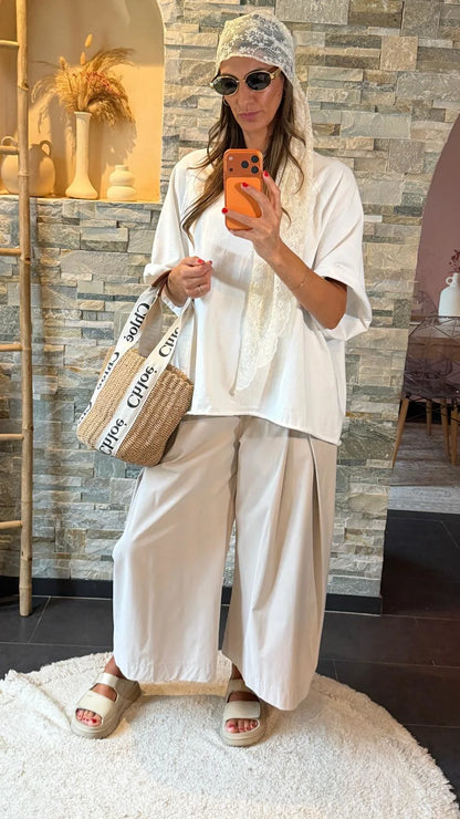 T-Shirt oversize Blanc