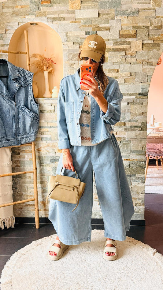 Ensemble en jean oversize