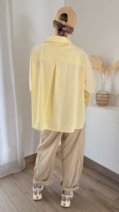 Jean ballon Beige
