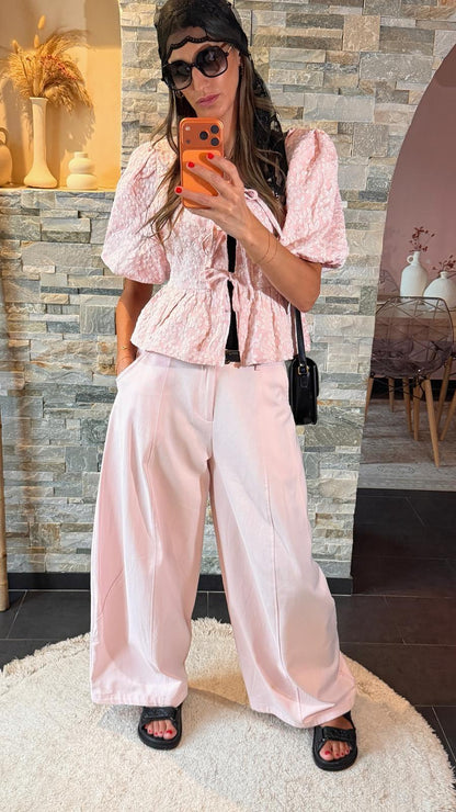 Pantalon ballon Rose pastel