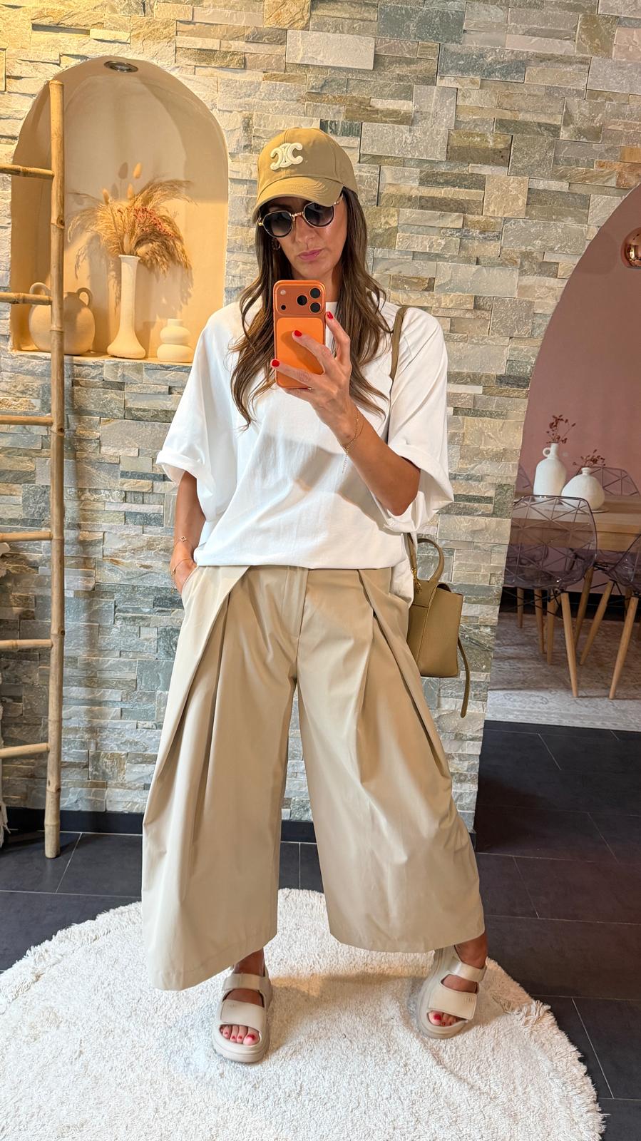 T-Shirt oversize Blanc